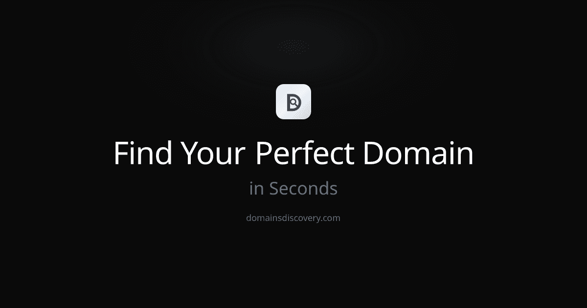 DomainDiscovery screenshot