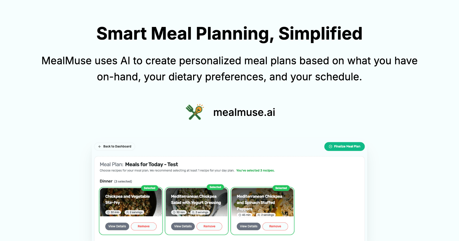 MealMuse screenshot