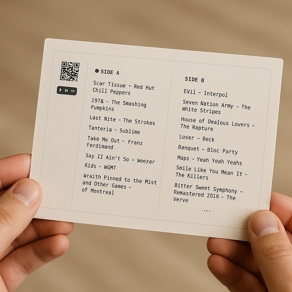 Mixcard screenshot